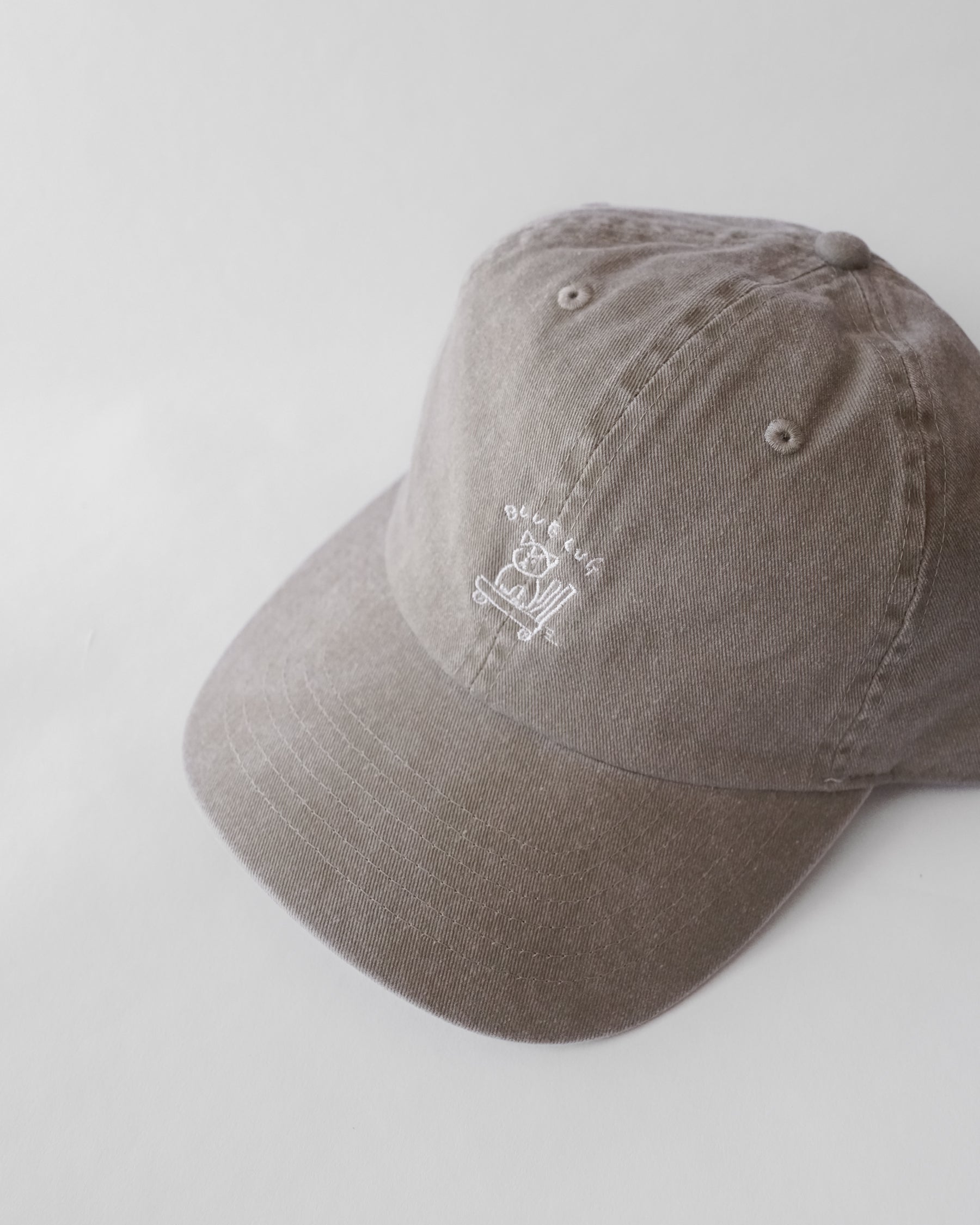Blue Lug Cart Skater Cat Cap (Sand Tan) — Blue Lug, Japan, at SORT Vancouver