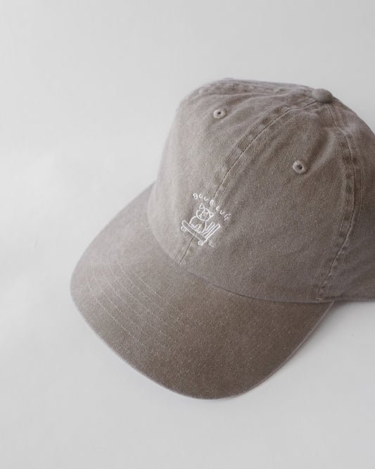 Blue Lug Cart Skater Cat Cap (Sand Tan) — Blue Lug, Japan, at SORT Vancouver