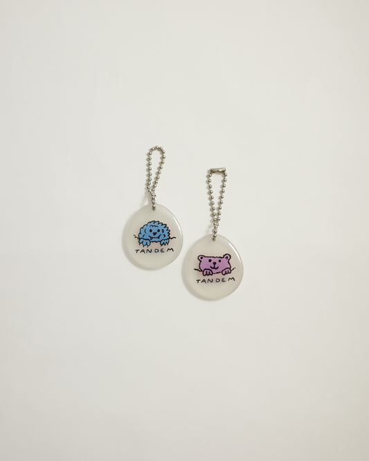 Blue Lug Tandem Glow Key Ring — Blue Lug, Japan, at SORT Vancouver