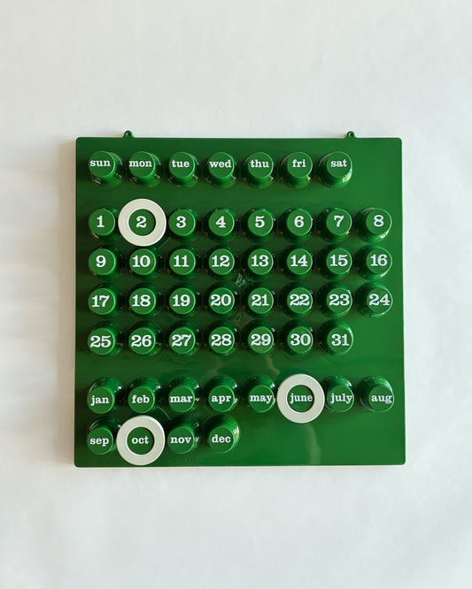 Ring-A-Date Calendar — Designed by Giorgio Della Beffa — Italy, at SORT Vancouver