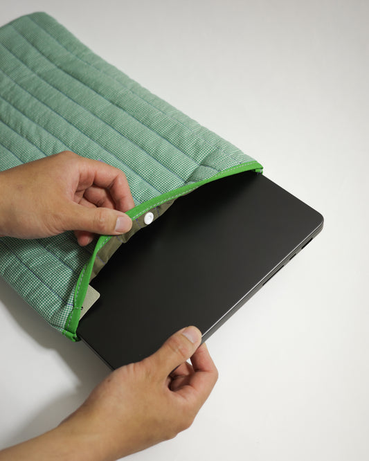 Blue Lug Padding PC Sleeve — 13 to 14 inch Laptop