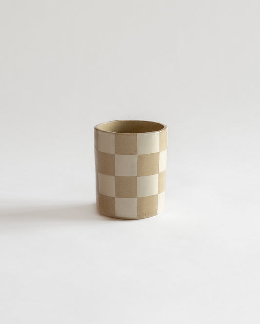 (C9) favourite shape — Groovy Cup (White pattern)