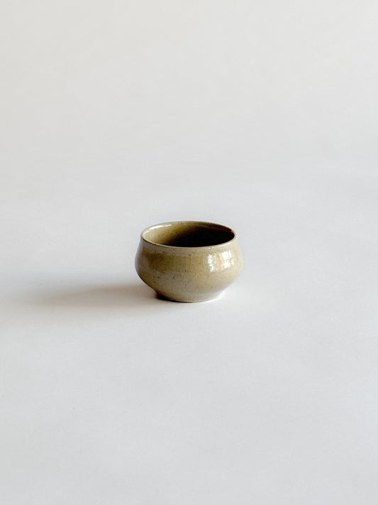 (J4) Janice Wong Small Cup — Flax Stoneware