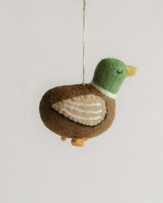 Felt Ornament — Mallard