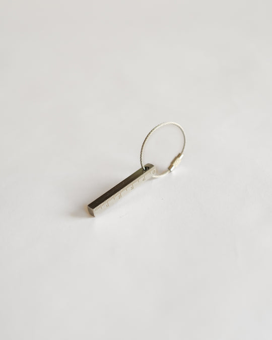 Rhombus Lab Ruler Keyring — Rhombus Lab, South Korea, at SORT Vancouver