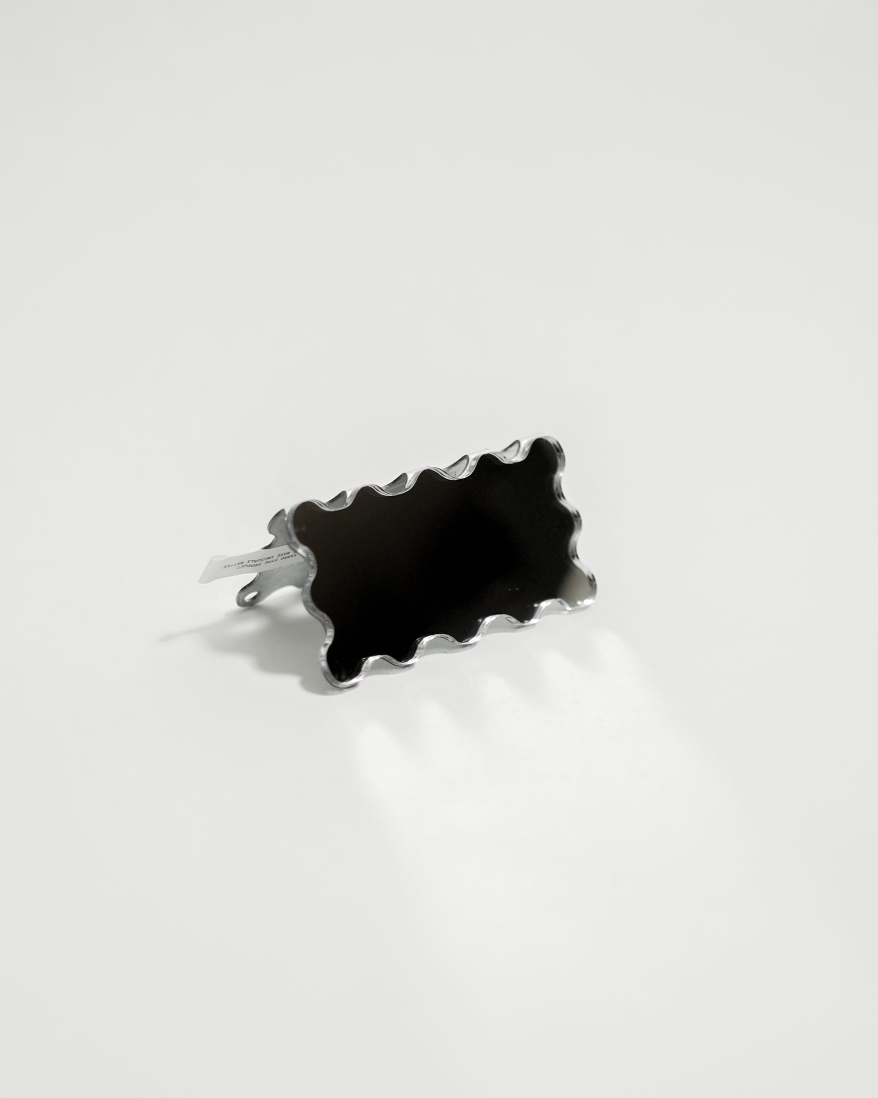 SANRO Mirror Chip — Mini Stand Mirror — steel stand mirror at SORT Vancouver