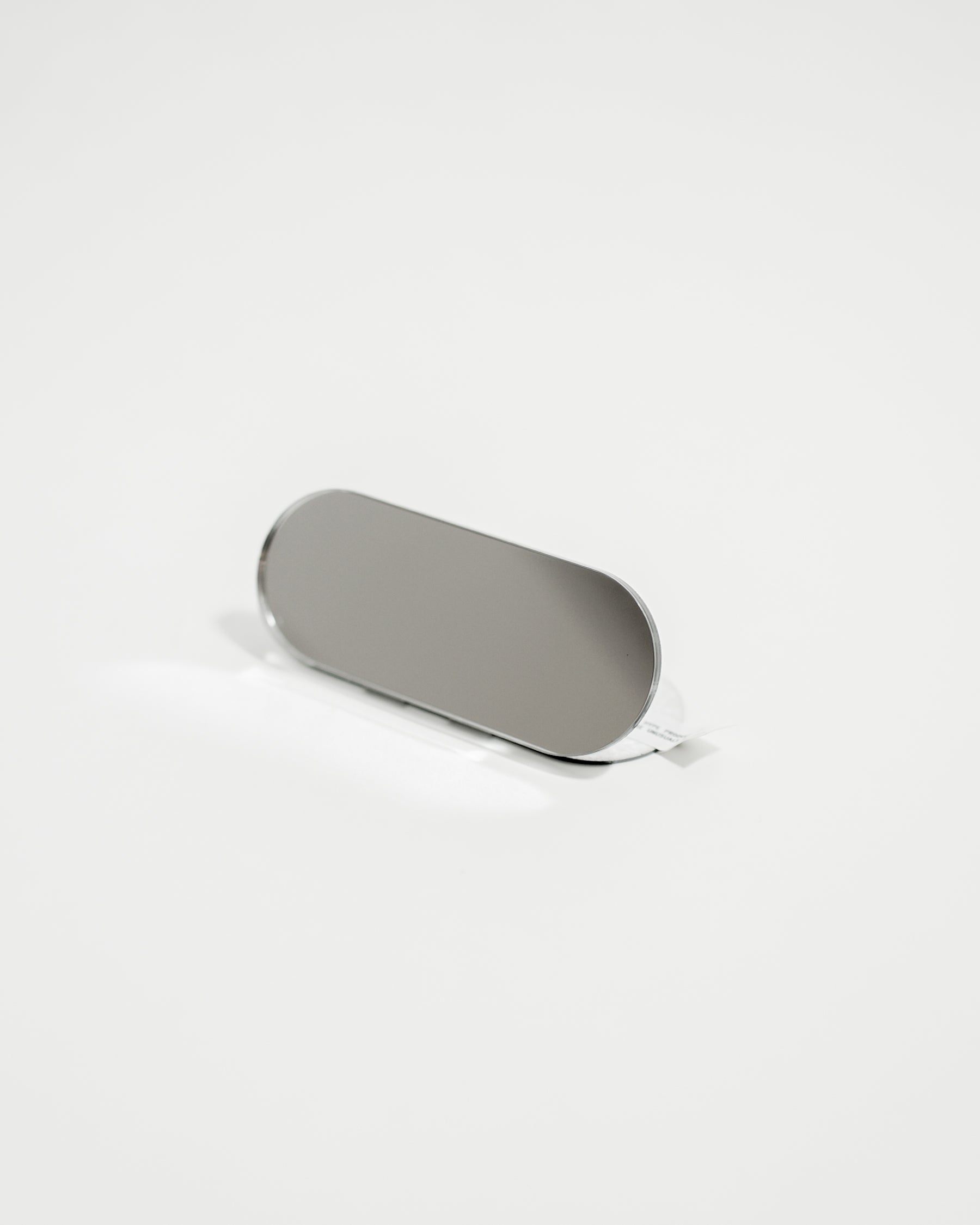 SANRO Mirror Chip — Mini Stand Mirror — steel stand mirror at SORT Vancouver