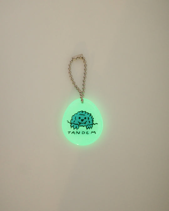 Blue Lug Tandem Glow Key Ring