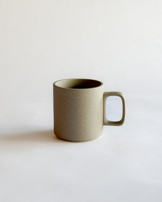 Hasami Porcelain Mug Cup 13oz (Natural) — Hasami ware, Japan, at SORT Vancouver