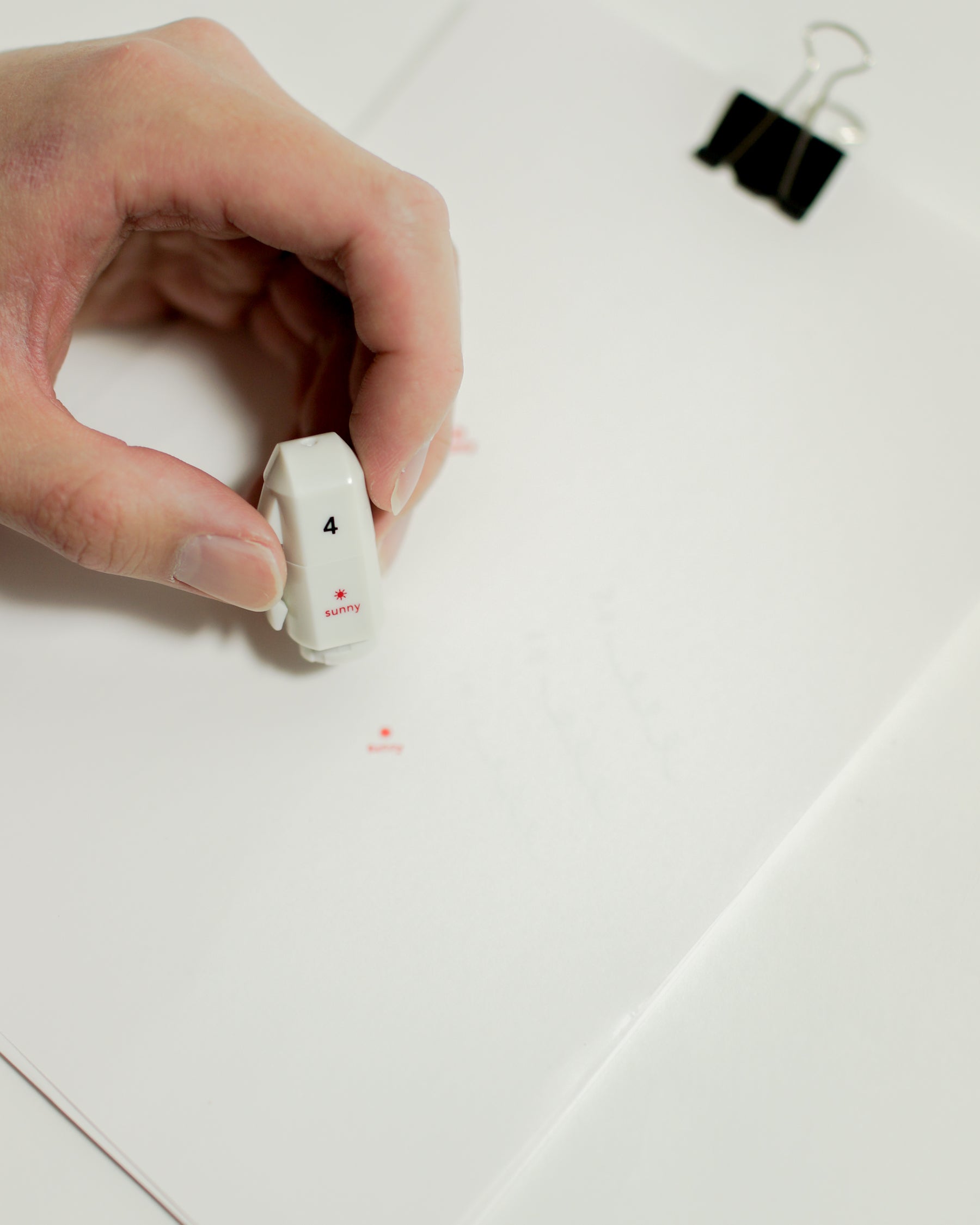isshoni Stamp Ink Stick (Weather or Schedule) — isshoni, Japan, at SORT Vancouver
