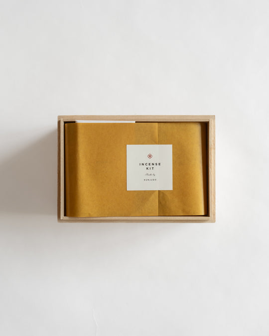 Made in Japan DIY Incense Cone Kit — up to 20 cones (Green Tea / Yuzu / Hinoki) — incense kit, Japan, at SORT Vancouver
