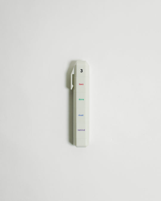 isshoni Stamp Ink Stick (Weather or Schedule) — isshoni, Japan, at SORT Vancouver