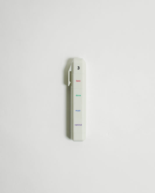 isshoni Stamp Ink Stick (Weather or Schedule) — isshoni, Japan, at SORT Vancouver