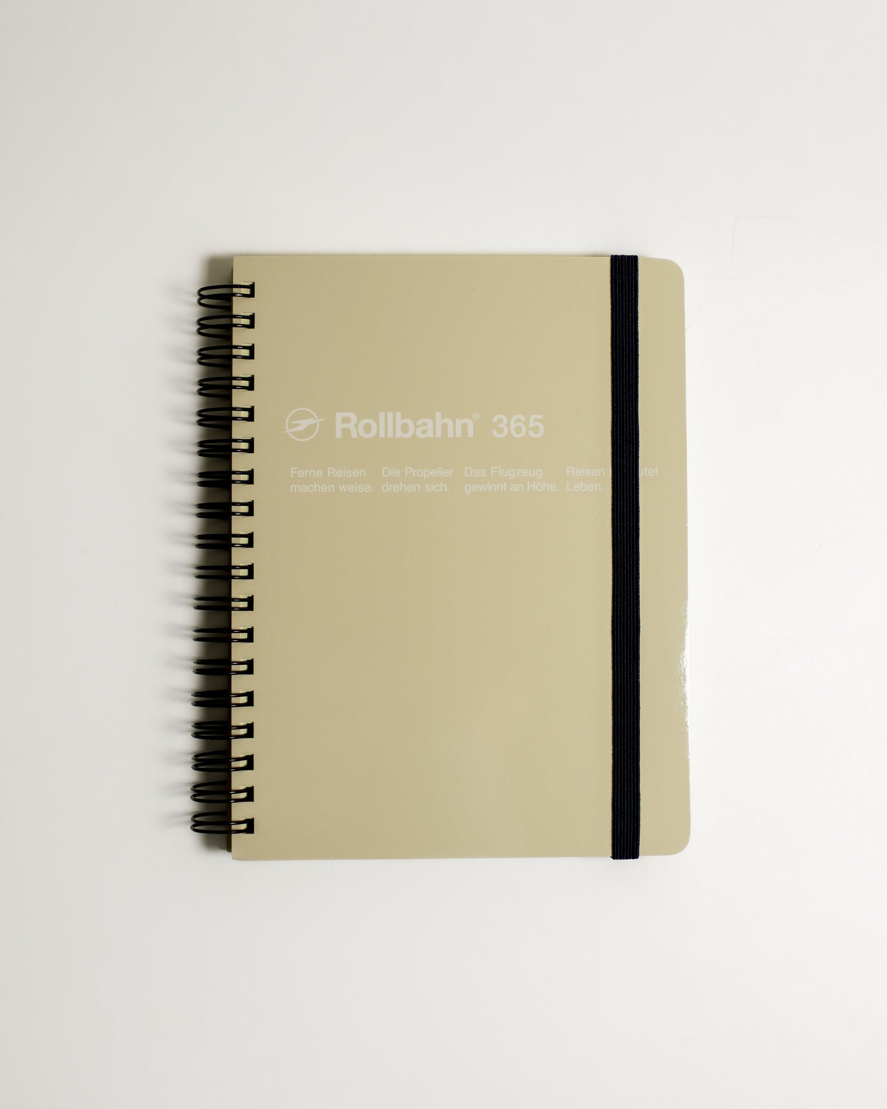 Rollbahn by Delfonics Free Diary Spiral Notebook — 5.5" × 7" — Delfonics, Japan, at SORT Vancouver