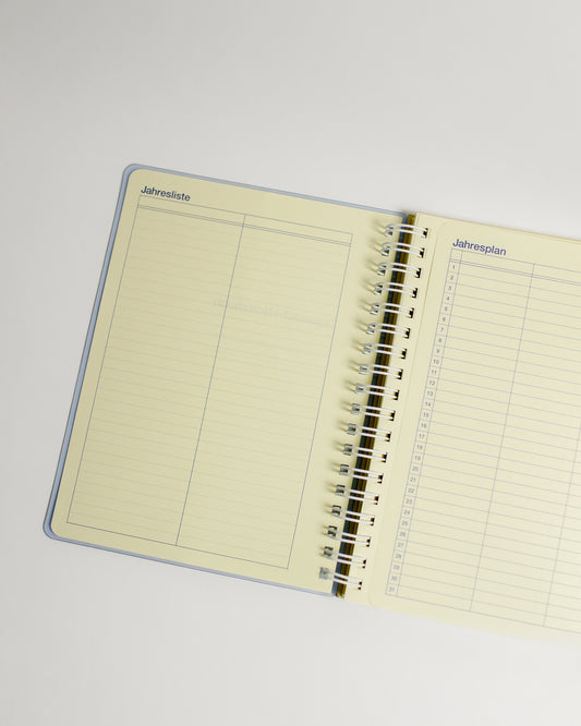 Rollbahn by Delfonics Free Diary Spiral Notebook — 5.5" × 7" — Delfonics, Japan, at SORT Vancouver