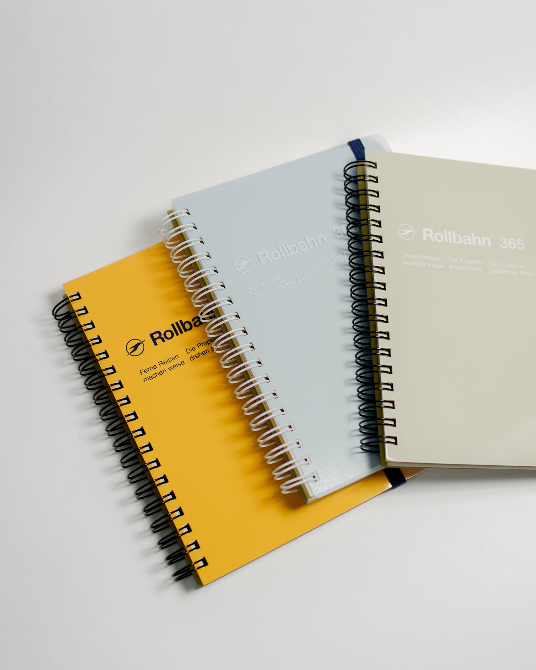 Rollbahn by Delfonics Free Diary Spiral Notebook — 5.5" × 7" — Delfonics, Japan, at SORT Vancouver