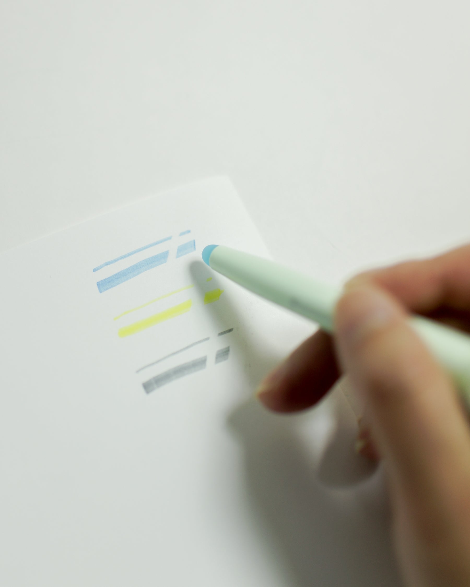 Craft Design Technology Frixion Highlighter - 3 Colour Pack — Craft Design Technology, Japan, at SORT Vancouver