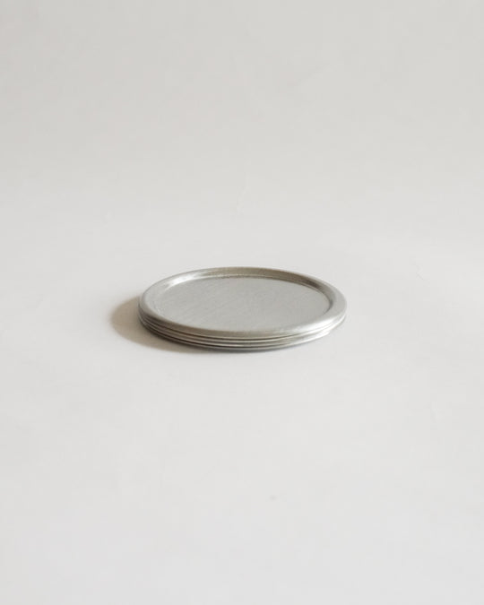 Rhombus Lab Stainless Steel Coaster Set of 4 — Rhombus Lab, South Korea, at SORT Vancouver