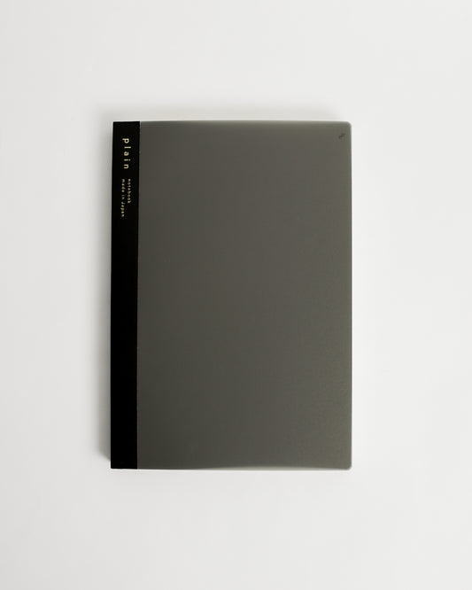 isshoni. A5 Size Notebook with Index & Page Numbers - Plain, 192 pages