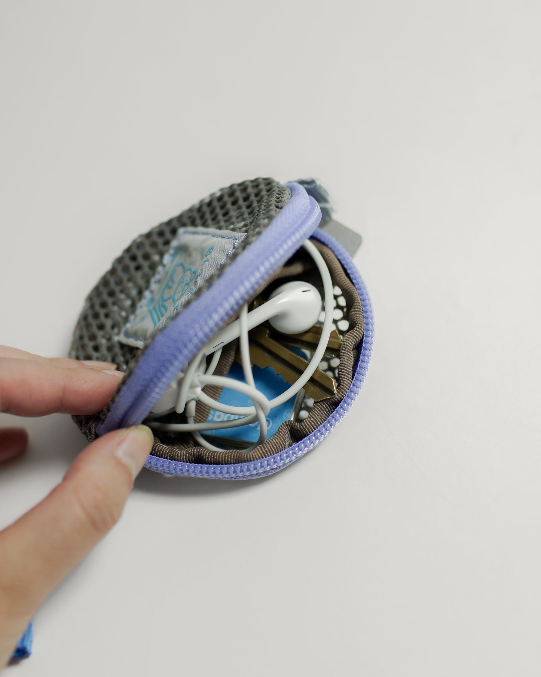 Blue Lug Coin Pouch (Mesh) — Blue Lug, Japan, at SORT Vancouver