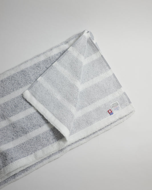 Japanese Premium Imabari Striped Bath Towel (272g Fall/Winter) - 60 × 120 cm