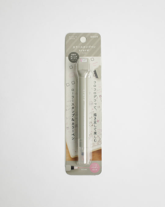 Kutsuwa Cruro Roller Stamp and Colour Pen — Kutsuwa, Japan, at SORT Vancouver