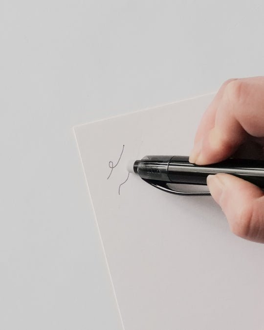 UNI Uni-ball R:E Erasable Gel Pen - Black Ink — Uni, Japan, at SORT Vancouver