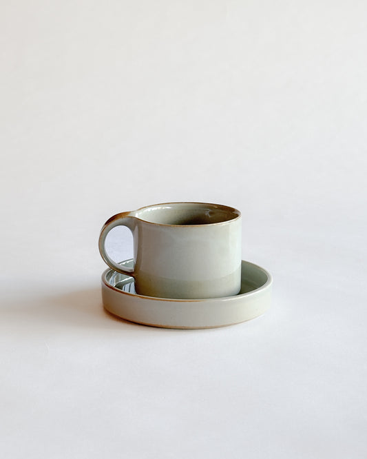 Ceramic Cup & Saucer by Ceramic Japan