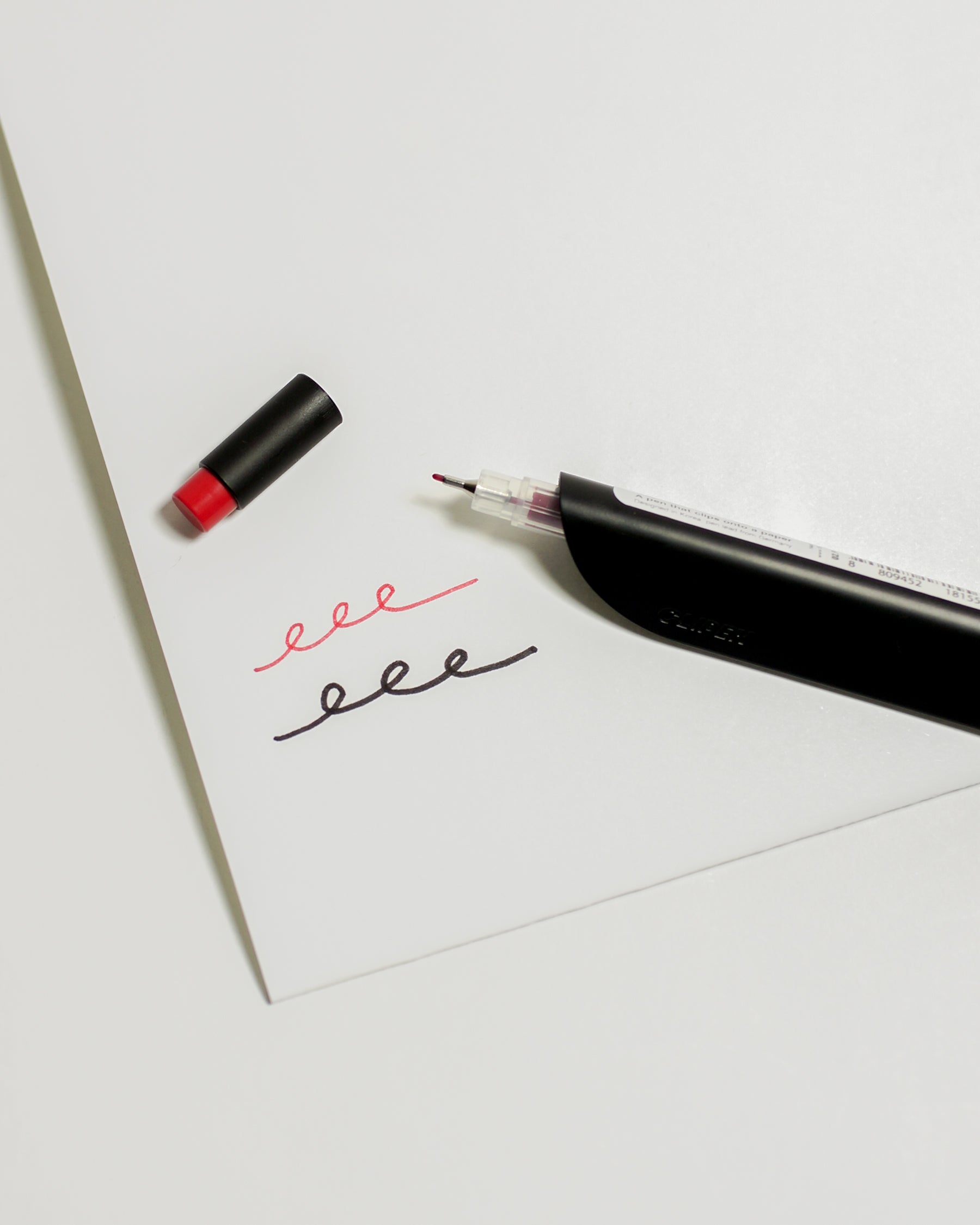 Clipen Pen — Pass (Black and Red Ink) — clip pen at SORT Vancouver