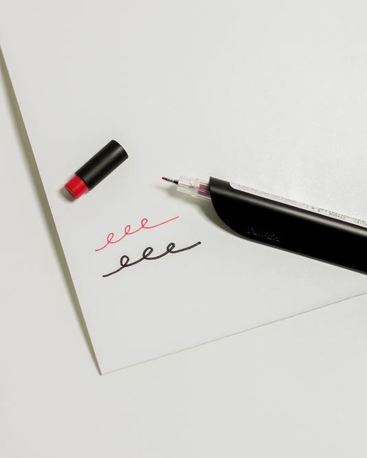 Clipen Pen — Pass (Black and Red Ink) — clip pen at SORT Vancouver