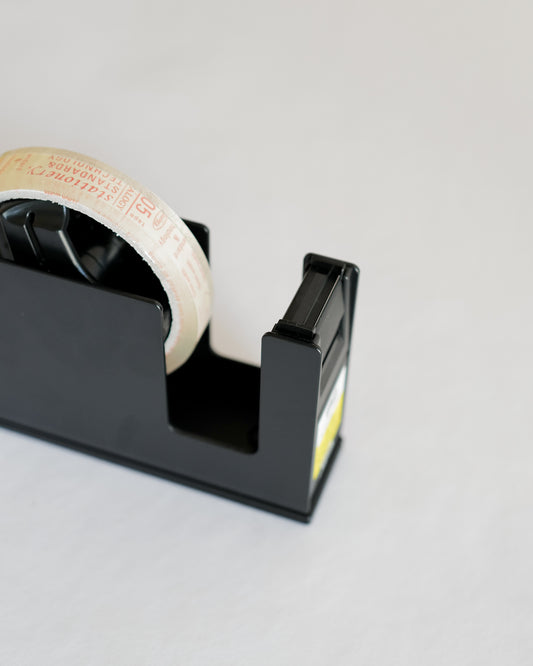 KOKUYO Black Karu Cut Steel Tape Dispenser