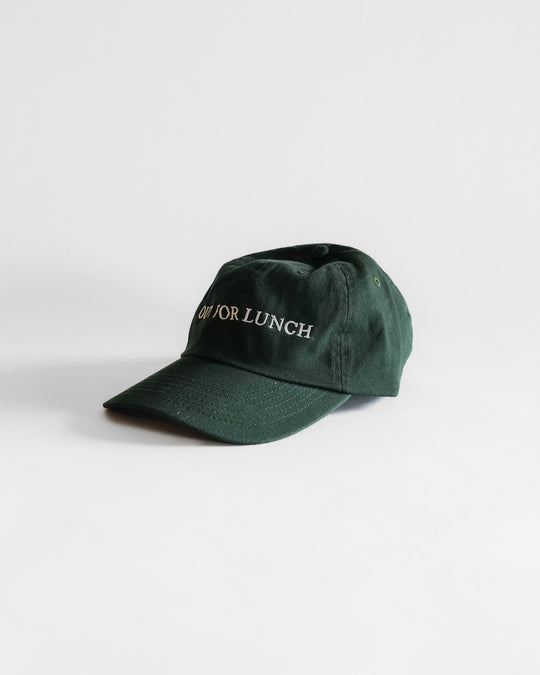 IDEA Books Out For Lunch Hat (Forest Green) — IDEA Books, at SORT Vancouver
