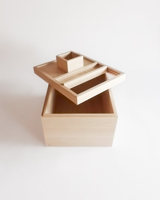 Japan Azmaya Paulownia Wood Rice Box