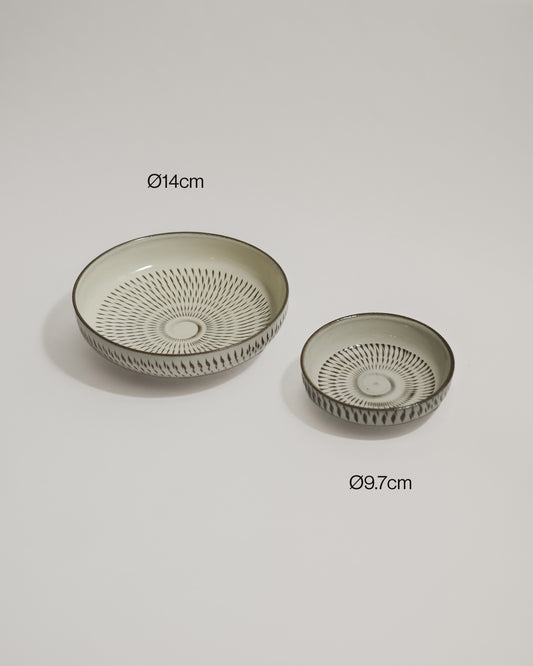 Japan Koishiwara Tobikanna Small Condiments Bowl (Ø9.7cm)