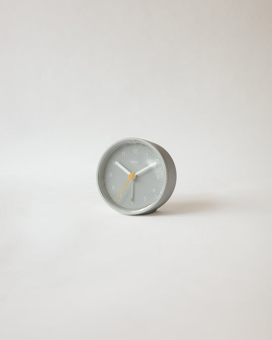 Braun BC12G Alarm Clock — Grey — Braun, Germany, at SORT Vancouver
