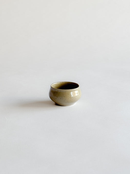 (J4) Janice Wong Small Cup — Flax Stoneware