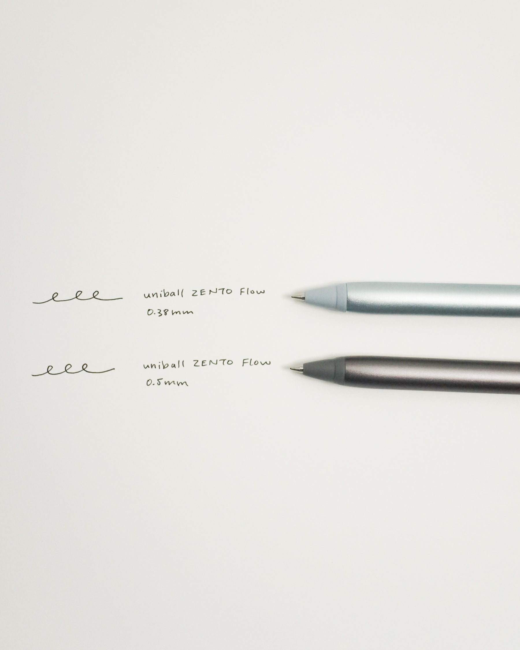 Mitsubishi Uni-ball ZENTO FLOW Water-Based Ballpoint Pen — 0.38mm or 0.5mm — Mitsubishi Pencil, Japan, at SORT Vancouver