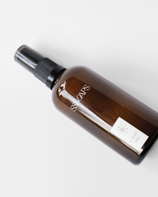 SSSOAPS A Mist 094 — Cedar Wood, Juniper Berry, etc. — handmade spray at SORT Vancouver