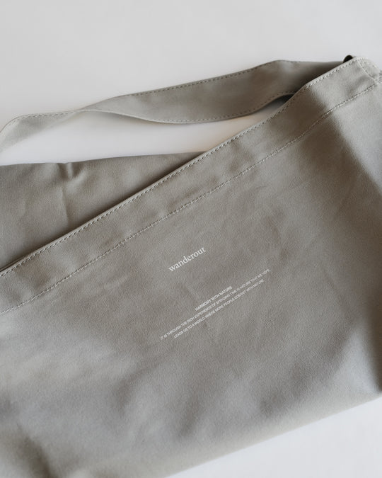 wanderout / Square Big Tote - Gray — wanderout, Japan, at SORT Vancouver