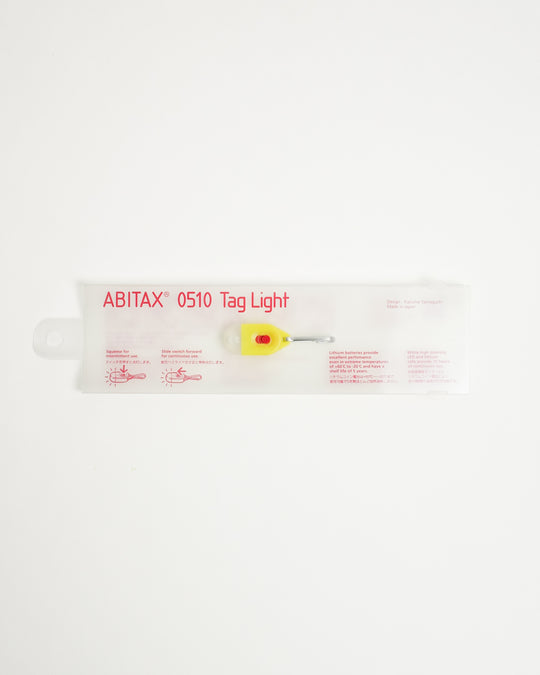 0510 Tag Light by ABITAX (Winner of Long Life Design Award) — ABITAX, Japan, at SORT Vancouver