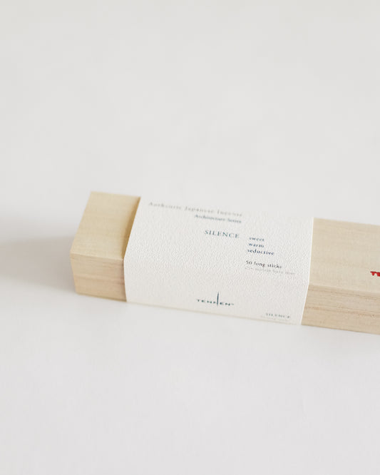 Tennen Incense SILENCE — Long Stick Box of 50