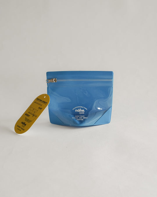 Hightide Gusset Pouch - Small, 5" × 4.1" (NÄHE Collection) — Hightide, Japan, at SORT Vancouver