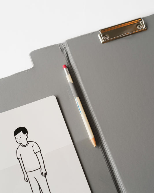 Penco Clipboard with Inner Pocket, A4/Letter Size