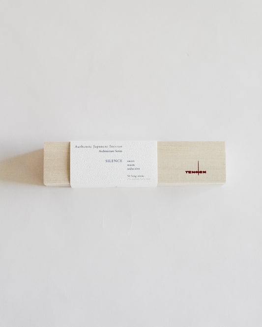 Tennen Incense SILENCE — Long Stick Box of 50