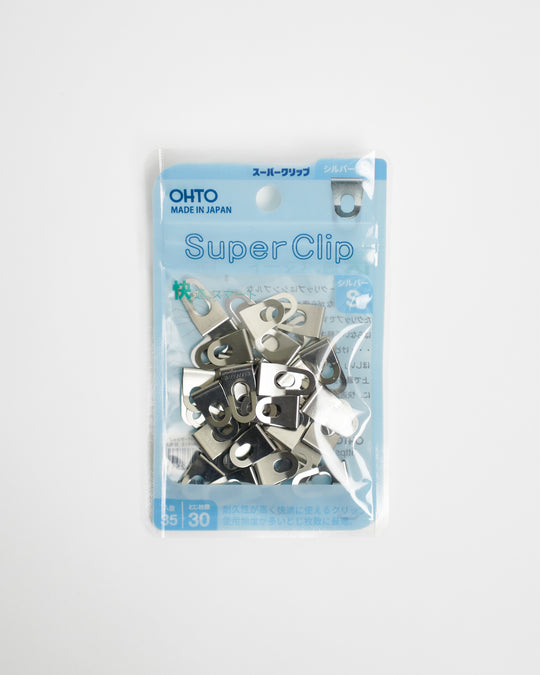 OHTO Super Fast Silver Clip — Small, 30 pcs — OHTO, Japan, at SORT Vancouver