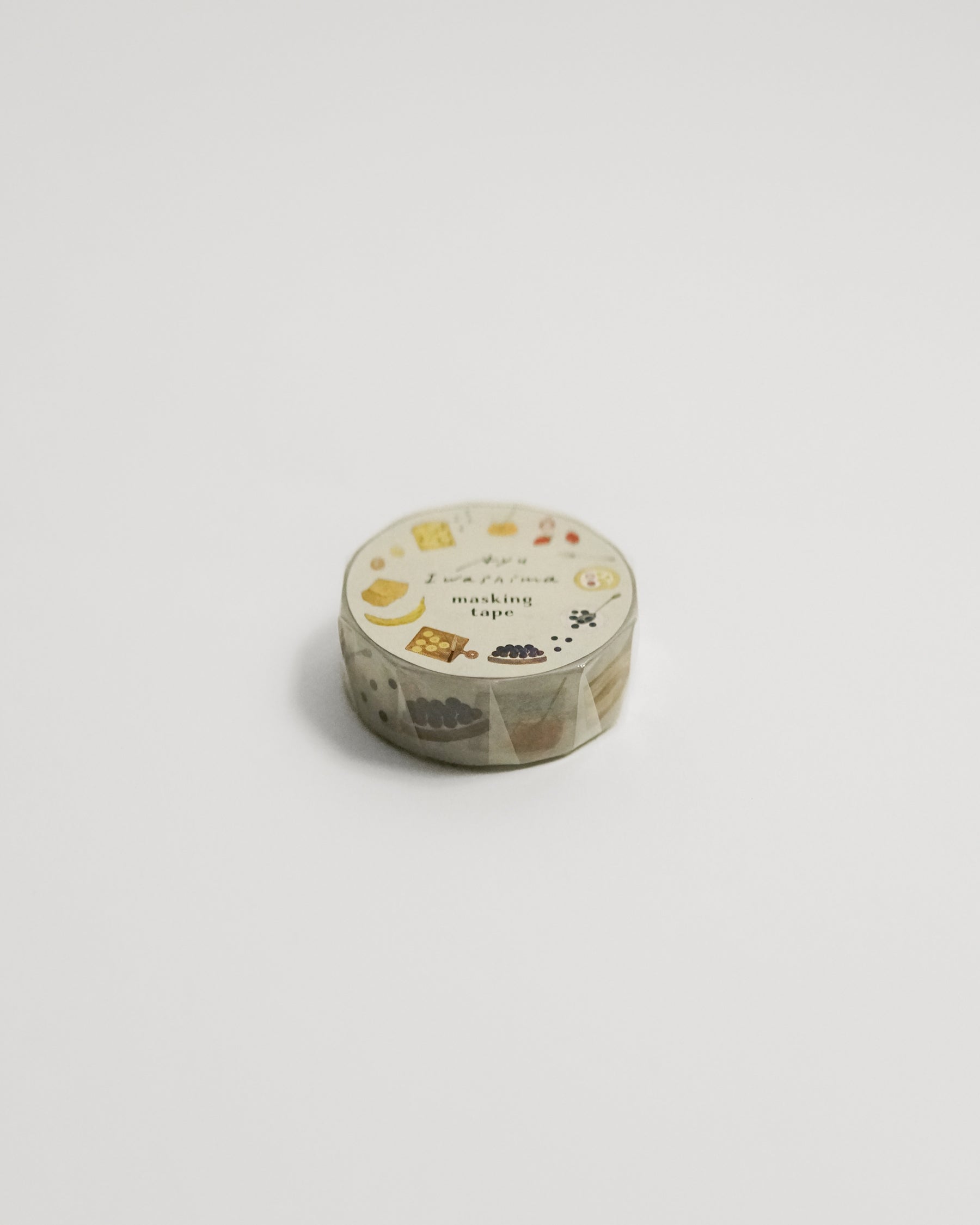 EL COMMUN Ayu Iwashima Illustrated Masking Tape (Individual) — Japanese washi tape with artwork by Ayu Iwashima, at SORT Vancouver