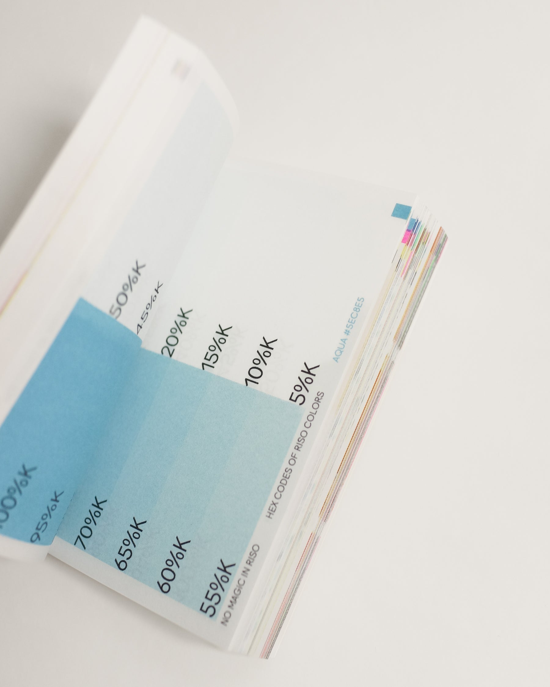 O.OO No Magic In Riso — A Bilingual Risograph Tool Book (3rd reprint) — book at SORT Vancouver
