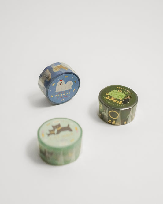 Hyogensha Gold Foil Stamped Washi Masking Tape (Individual) — Hyogensha, Japan, at SORT Vancouver