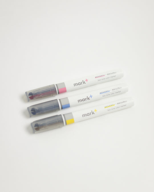 KOKUYO mark+ Two Tone Colour Marker/Highlighter — KOKUYO, Japan, at SORT Vancouver