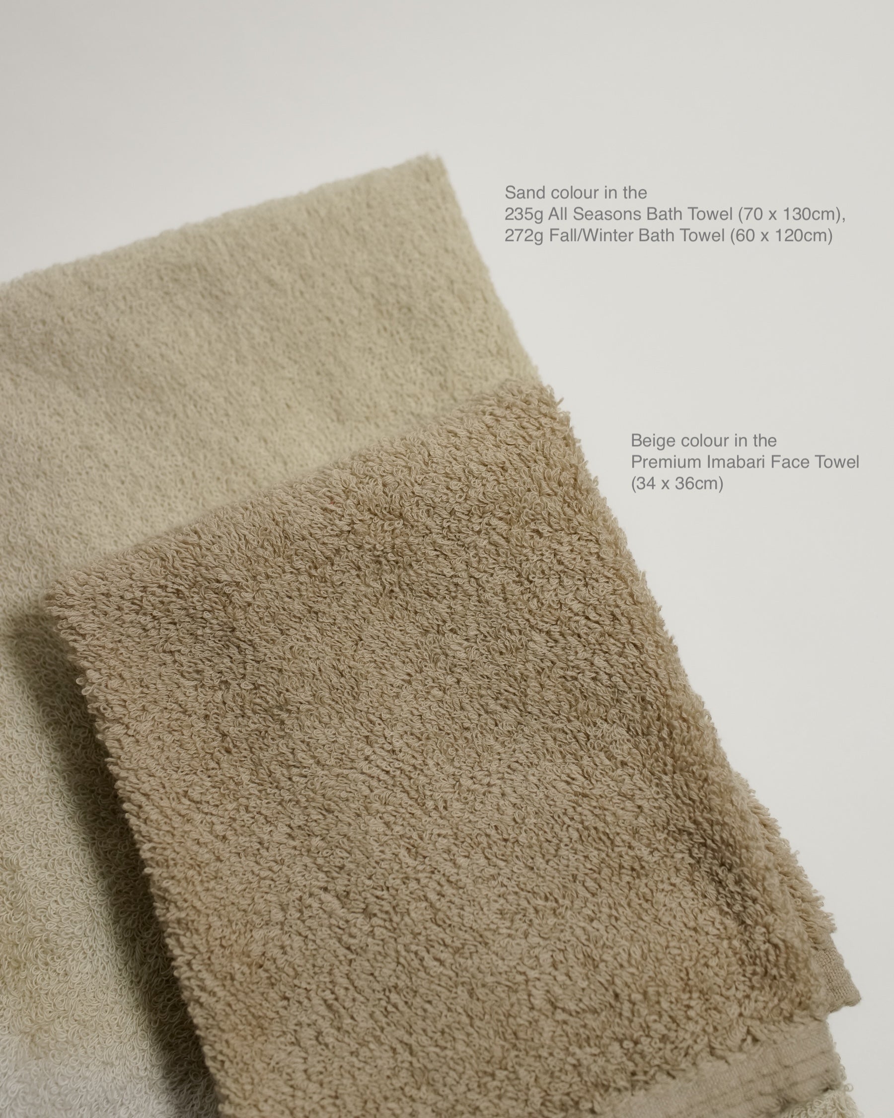 Japanese Premium Imabari Bath Towel (272g Fall/Winter) - 60 × 120